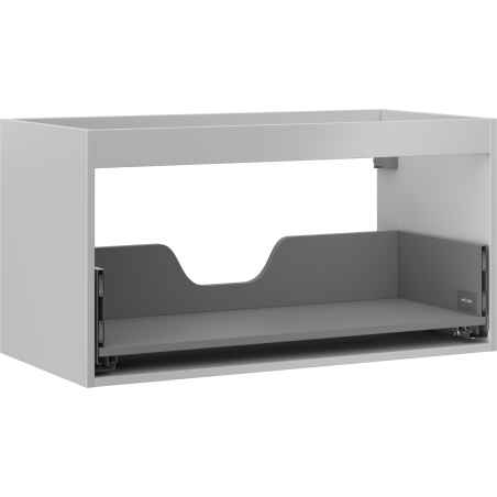 Corp dulap Mexen Box-A sub lavoar 90 cm, 1 sertar, gri mat - 91AX0-0900-470-1-62
