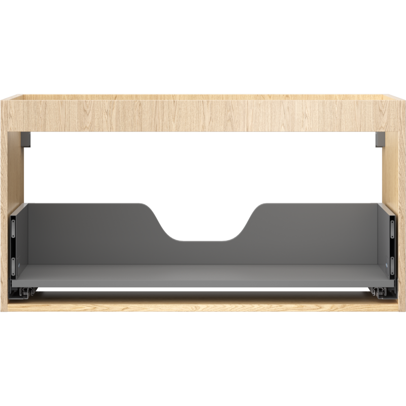 Mexen Box-A corp dulap sub chiuvetă 90 cm, 1 sertar, stejar - 91AX0-0900-470-1-81