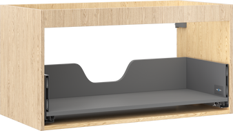Mexen Box-A corp dulap pentru lavoar 90 cm, 1 sertar, stejar - 91AX0-0900-470-1-81