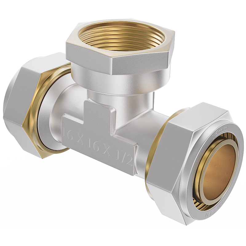 Mexen PEX-S csavaros PEX elágazó 20 x 3/4 BB x 20 - W97232-2034F20-00
