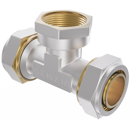 Mexen PEX-S csavaros PEX elágazó 20 x 3/4 BB x 20 - W97232-2034F20-00