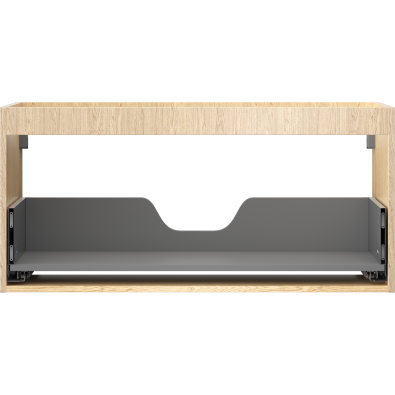 Mexen Box-A corp dulap pentru lavoar 100 cm, 1 sertar, stejar - 91AX0-1000-470-1-81