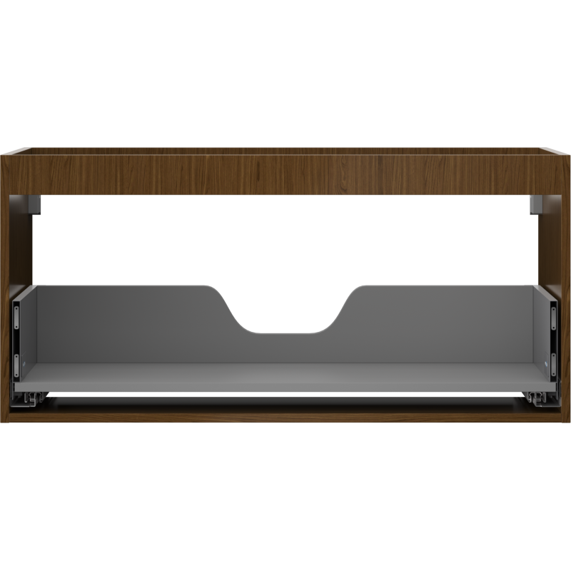 Mexen Box-A corp pentru dulap de baie de 100 cm, 1 sertar, nuc - 91AX0-1000-470-1-86