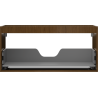 Mexen Box-A mosdókagyló alsószekrény teste 100 cm, 1 fiók, dió - 91AX0-1000-470-1-86