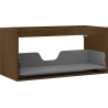 Mexen Box-A mosdókagyló alsószekrény teste 100 cm, 1 fiók, dió - 91AX0-1000-470-1-86