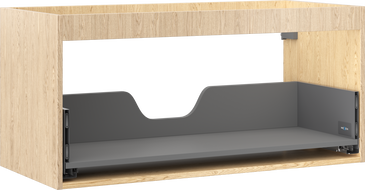 Mexen Box-A carcasă dulap sub chiuvetă 100 cm, 1 sertar, stejar - 91AX0-1000-470-1-81