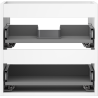 Mexen Box-A corp dulap de baie 50 cm, 2 sertare, alb mat - 91AX0-0500-470-2-01