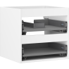 Mexen Box-A corp dulap de baie 50 cm, 2 sertare, alb mat - 91AX0-0500-470-2-01