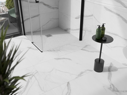 Mexen Stone+ négyzet kompozit zuhanytálca 70 x 70 cm, Fehér - 44107070