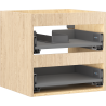 Mexen Box-A mosdószekrény korpus 50 cm, 2 fiók, tölgy - 91AX0-0500-470-2-81