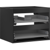 Mexen Box-A corp dulap lavoar 60 cm, 2 sertare, negru mat - 91AX0-0600-470-2-71