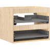 Mexen Box-A corp de dulap pentru lavoar 60 cm, 2 sertare, stejar - 91AX0-0600-470-2-81