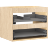 Mexen Box-A mosdószekrény korpus 60 cm, 2 fiók, tölgy - 91AX0-0600-470-2-81