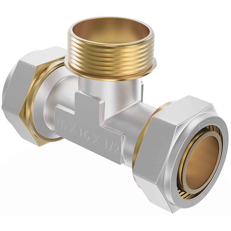 Mexen PEX-S csavaros PEX T-idom 32 x 3/4 GZ x 32 - W97233-3234M32-00