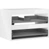 Mexen Box-A corp dulap sub chiuvetă 70 cm, 2 sertare, alb lucios - 91AX0-0700-470-2-00