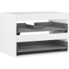 Mexen Box-A corp dulap sub lavoar 70 cm, 2 sertare, alb mat - 91AX0-0700-470-2-01