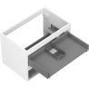 Mexen Box-A corp dulap sub lavoar 70 cm, 2 sertare, alb mat - 91AX0-0700-470-2-01