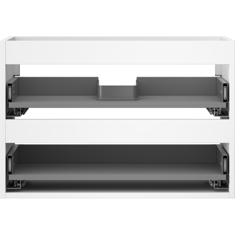 Mexen Box-A corp al dulapului sub chiuvetă 70 cm, 2 sertare, alb mat - 91AX0-0700-470-2-01