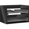 Mexen Box-A corp dulap lavoar 70 cm, 2 sertare, negru lucios - 91AX0-0700-470-2-70