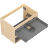 Mexen Box-A corp dulap lavoar 70 cm, 2 sertare, stejar - 91AX0-0700-470-2-81