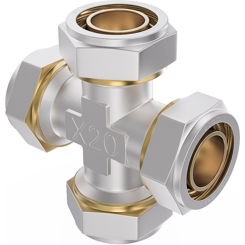 Mexen PEX-S cztuorik înșurubabil PEX 16 x 16 x 16 x 16 - W97237-161616-00