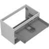 Mexen Box-A corp dulap lavoar 80 cm, 2 sertare, gri mat - 91AX0-0800-470-2-62