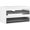Mexen Box-A corp de dulap pentru lavoar 80 cm, 2 sertare, alb mat - 91AX0-0800-470-2-01