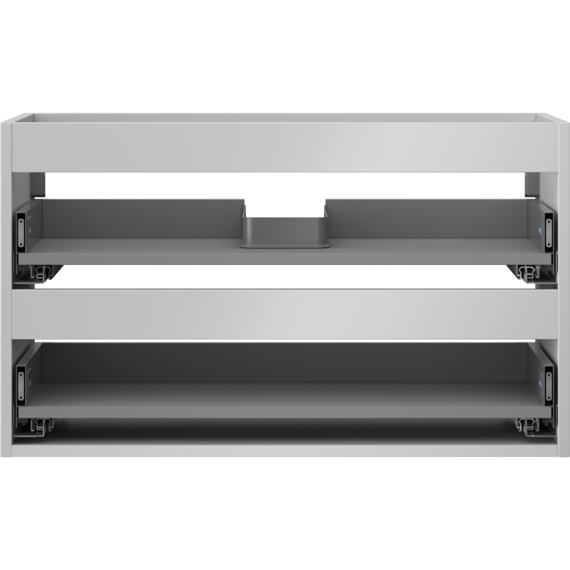 Mexen Box-A corp dulap lavoar 80 cm, 2 sertare, gri mat - 91AX0-0800-470-2-62