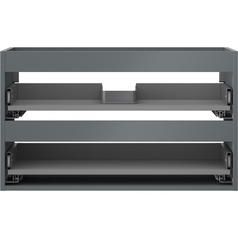 Mexen Box-A corp dulap lavoar 80 cm, 2 sertare, grafit mat - 91AX0-0800-470-2-66