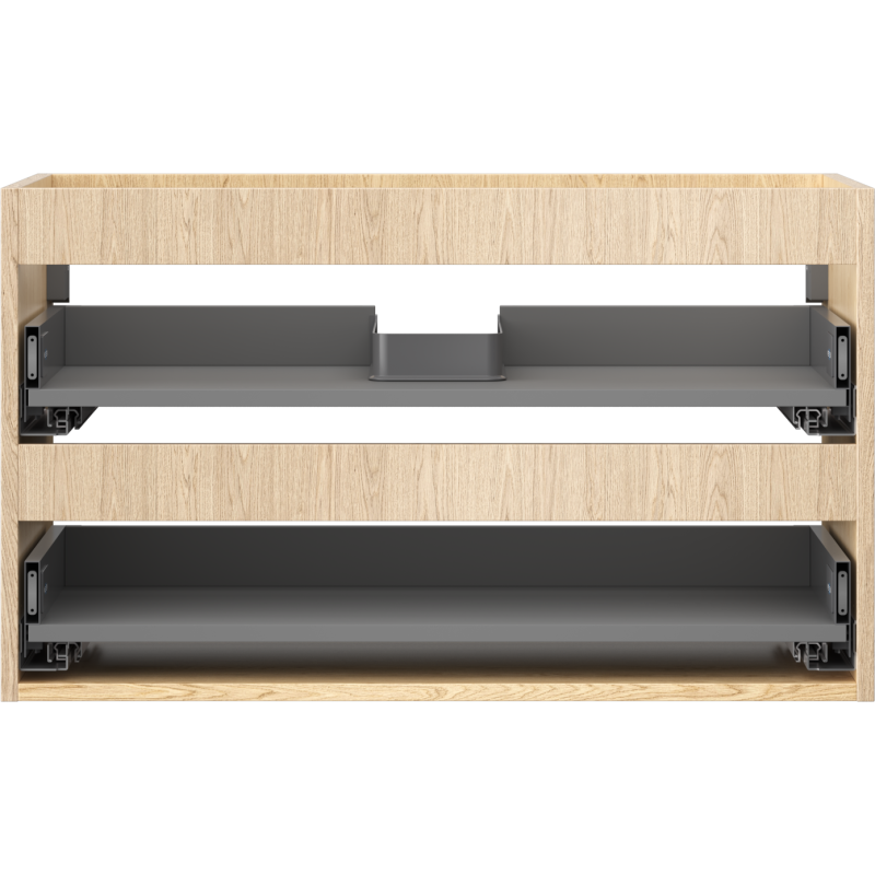 Mexen Box-A corp dulap sub chiuvetă 80 cm, 2 sertare, stejar - 91AX0-0800-470-2-81