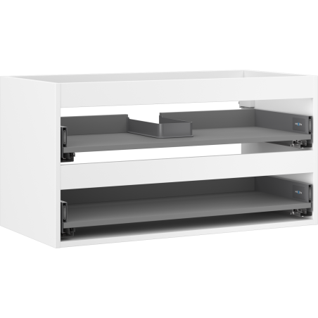 Mexen Box-A corp dulap sub chiuvetă 90 cm, 2 sertare, alb mat - 91AX0-0900-470-2-01