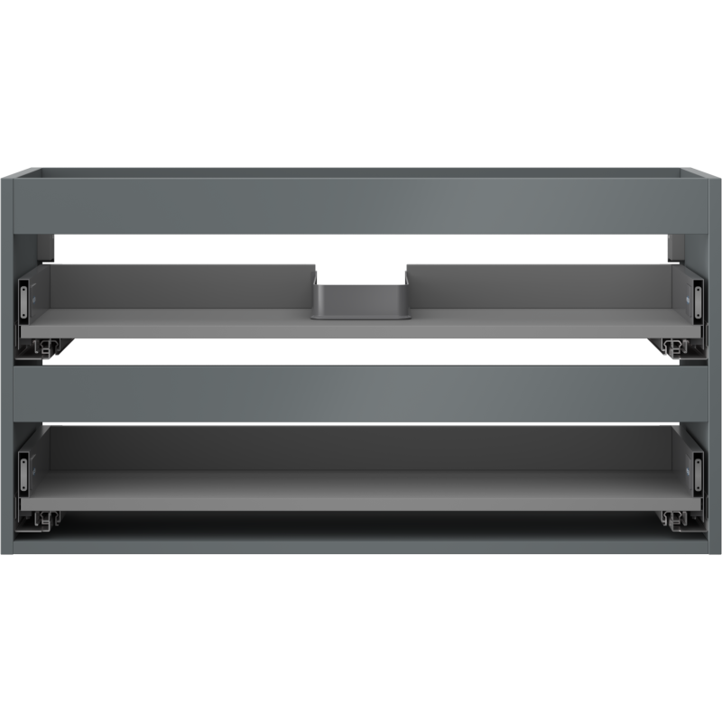 Mexen Box-A corp dulap lavoar 90 cm, 2 sertare, grafit mat - 91AX0-0900-470-2-66