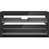 Mexen Box-A corp de mobilier sub chiuvetă 90 cm, 2 sertare, negru lucios - 91AX0-0900-470-2-70