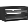 Mexen Box-A corp de dulap pentru lavoar 90 cm, 2 sertare, negru mat - 91AX0-0900-470-2-71