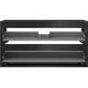 Mexen Box-A corp de dulap pentru lavoar 90 cm, 2 sertare, negru mat - 91AX0-0900-470-2-71