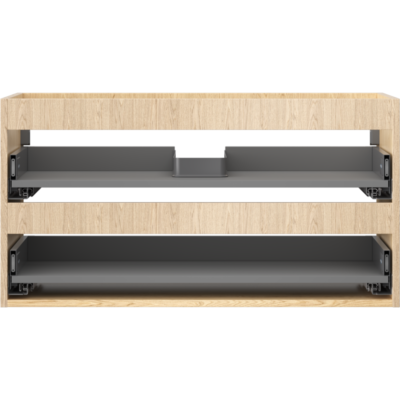 Mexen Box-A corp dulap de lavoar 90 cm, 2 sertare, stejar - 91AX0-0900-470-2-81