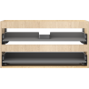 Mexen Box-A corp dulap sub chiuvetă 90 cm, 2 sertare, stejar - 91AX0-0900-470-2-81
