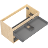 Mexen Box-A corp dulap sub chiuvetă 90 cm, 2 sertare, stejar - 91AX0-0900-470-2-81