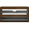 Mexen Box-A corp dulap sub chiuvetă 90 cm, 2 sertare, nuc - 91AX0-0900-470-2-86