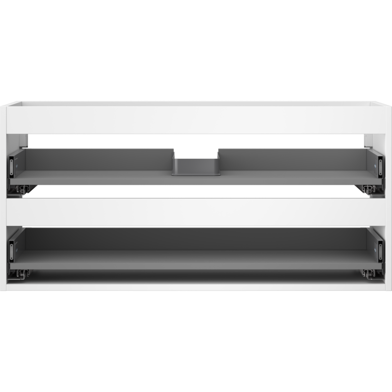 Mexen Box-A carcasă dulap sub chiuvetă 100 cm, 2 sertare, alb mat - 91AX0-1000-470-2-01