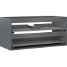 Mexen Box-A corp dulap lavoar 100 cm, 2 sertare, grafit mat - 91AX0-1000-470-2-66