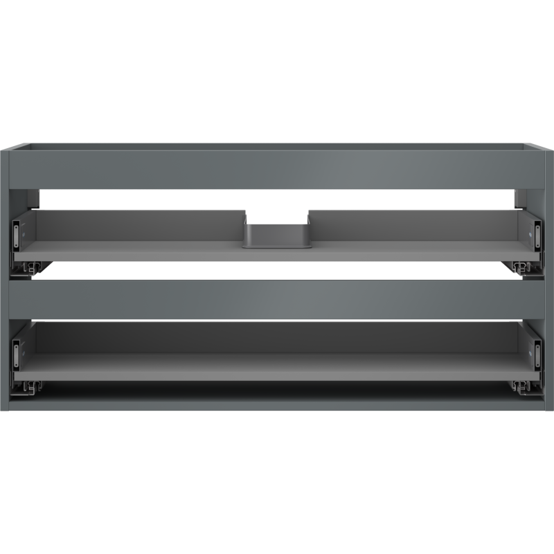 Mexen Box-A corp dulap sub chiuvetă 100 cm, 2 sertare, grafit mat - 91AX0-1000-470-2-66