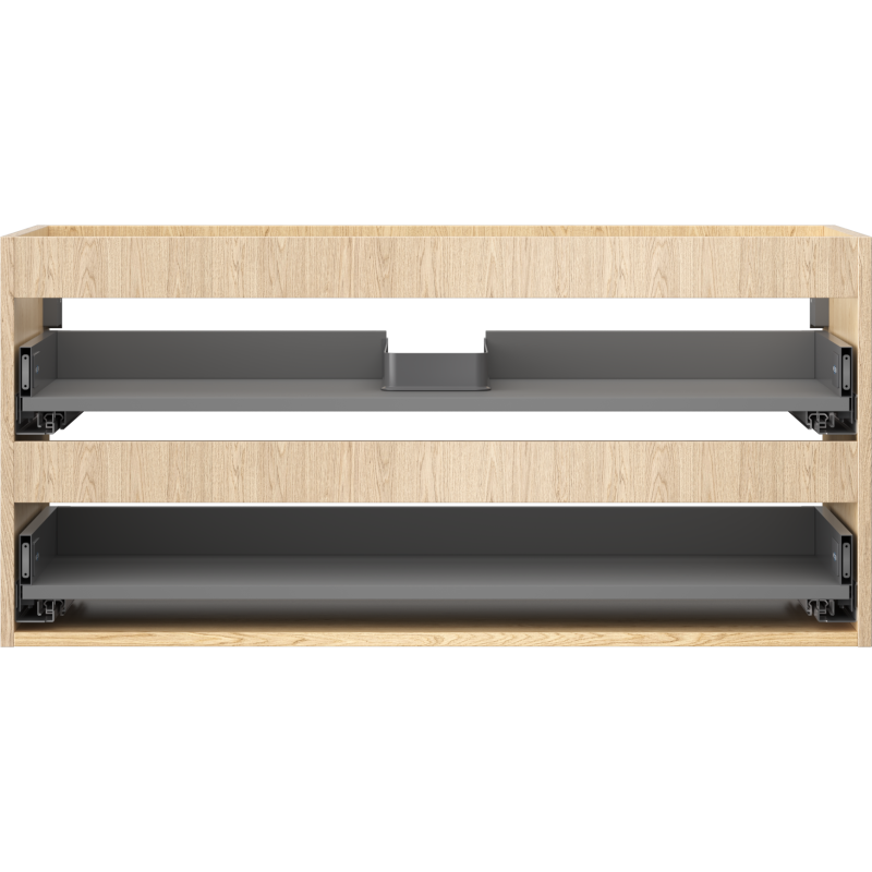 Mexen Box-A corp dulap pentru chiuvetă 100 cm, 2 sertare, stejar - 91AX0-1000-470-2-81