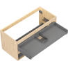 Mexen Box-A corp dulap sub lavoar 100 cm, 2 sertare, stejar - 91AX0-1000-470-2-81