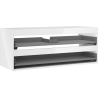 Mexen Box-A mosdókagyló alatti szekrény korpusz 120 cm, 2 fiók, fehér fényes - 91AX0-1200-470-2-00