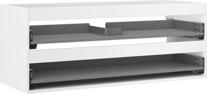 Corpul dulapului de sub lavoar Mexen Box-A 120 cm, 2 sertare, alb mat - 91AX0-1200-470-2-01