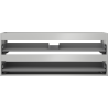 Mexen Box-A corp suspensie pentru lavoar 120 cm, 2 sertare, gri mat - 91AX0-1200-470-2-62