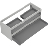 Mexen Box-A corp suspensie pentru lavoar 120 cm, 2 sertare, gri mat - 91AX0-1200-470-2-62