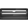 Corp Mexen Box-A pentru dulap sub chiuveta 120 cm, 2 sertare, negru lucios - 91AX0-1200-470-2-70
