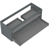 Mexen Box-A corp dulap sub chiuvetă 120 cm, 2 sertare, grafit mat - 91AX0-1200-470-2-66